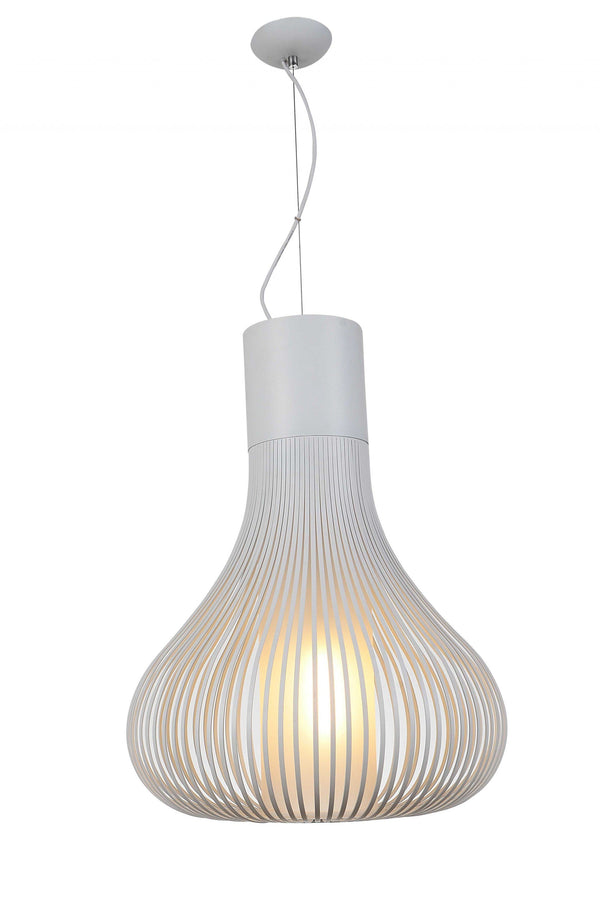 Cheap Lamps - 20" X 20" X 26" White Carbon Steel Pemdant Lamp
