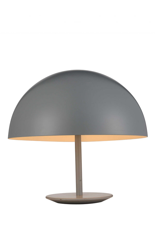 Cheap Table Lamps - 16" X 16" X 16" Grey Aluminum Table Lamp
