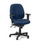 Furniture Sale - 29.5" x 26" x 37" Navy Fabric Seat Slider Swivel