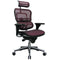 Best Office Chair - 26.5" x 29" x 46"  Plum Red Mesh Chair