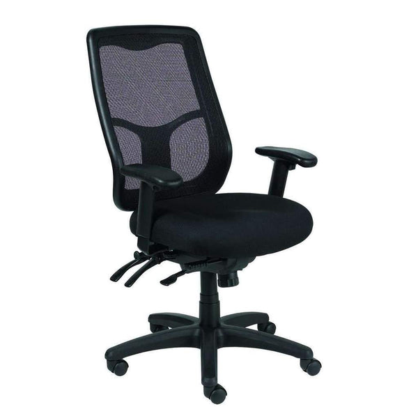 Best Office Chair - 26" x 20" x 40.5" Black Mesh / Fabric Chair