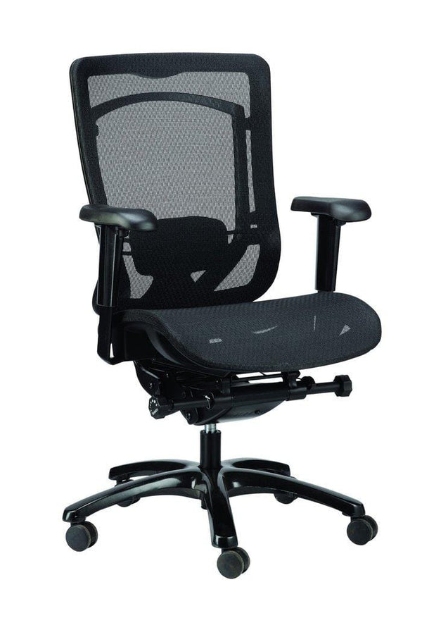 Best Office Chair - 26" x 27.6" x 40.9" Black Mesh Chair