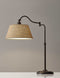 Contemporary Table Lamps - 12.5" X 23" X 27" Bronze Metal Table Lamp