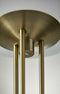 Torchiere Lamp - 16" X 16" X 71" Brass Metal LED Torchiere