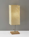 Table Lamps - 8" " X 8" X 25" Natural Shade Table Lamp