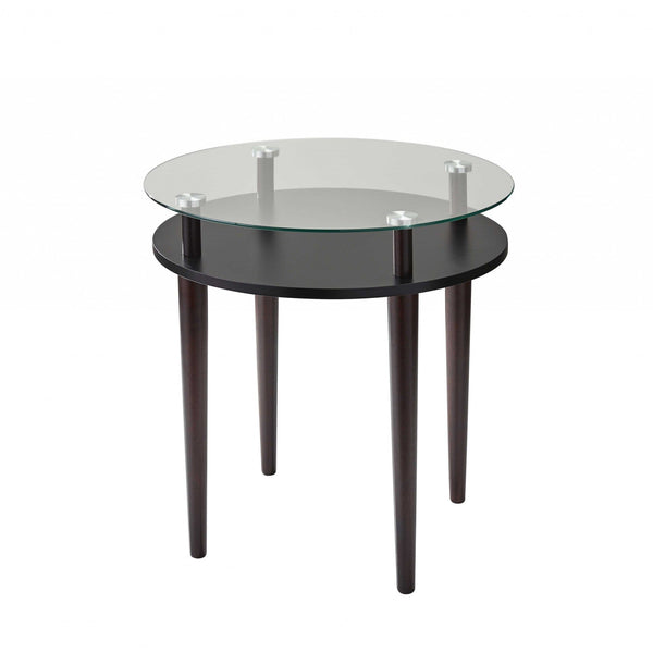 Black End Tables - 19.75" X 19.75" X 21" Black  End Table