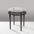 Black End Tables - 19.75" X 19.75" X 21" Black End Table