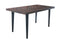 Kitchen and Dining Room Tables - 38" X 72" X 36" Tobacco Acacia Wood Metal Rectangle Counter Height Dining Table