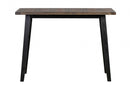 Console Tables - 16" X 41" X 30" Brown Pine Wood Console Table