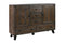 Dresser Sets - 17" X 60" X 41" Brown Pine Wood And Mdf Dresser