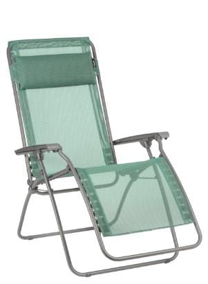 Recliner Couch - 26.8'' X 64.2'' X 44.9'' Chlorophyll Powder Coated Multi-Position Folding Recliner