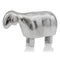 Sculptures For Sale - 4" X 11" X 6'.5" Silver Aluminum Silver Lamb Sculpture