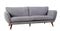 Couches - 79" X 39" X 34" Gray Polyester Sofa