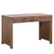 Wooden Desk - 48" X 24" X 30'.5" Cappuccino Wood Writing Desk