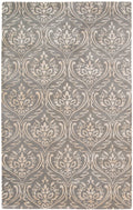 Area Rugs On Sale - 5" X8" X 0.5" Gray  Wool Area Rug