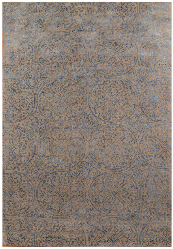 Area Rugs On Sale - 5" X8" X 0.5" Blue  Wool Area Rug