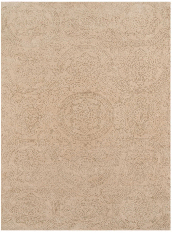 Area Rugs On Sale - 5" X8" X 0.5" Beige  Wool Area Rug