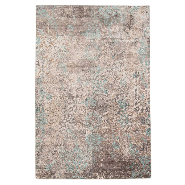 Blue Rug - 3.11" X5.07" X 0.38" Blue  Polyester Area Rug