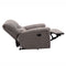 Best Recliners - 36'.22" X 41'.33" X 39'.8" Brown Fabric Manual Recliner