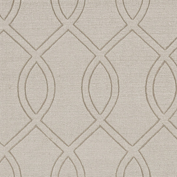 Kitchen Rugs - 90" X 114" X 0.'5" Ivory Polyester Rug