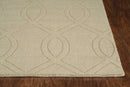 Dynamic Rugs - 17" X 90" X 0.'5" Beige Polyester Rug