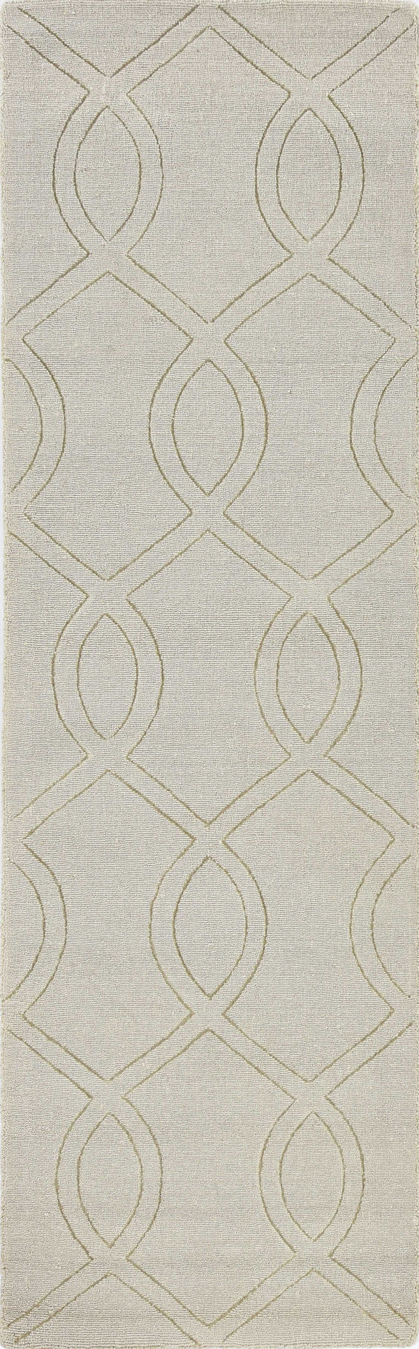 Dynamic Rugs - 90" X 114" X 0.'5" Beige Polyester Rug