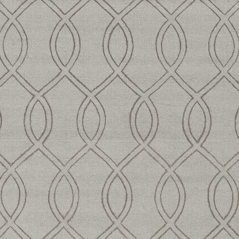 Dining Room Rugs - 60" X 84" X 0.'5" Taupe Polyester Rug