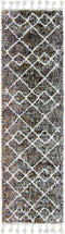 Dining Room Rugs - 94" X 126" X 1" Mocha Polyester Rug