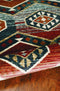 Red Rug - 94" X 118" X 0.'5" Red Polypropelene Rug