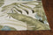 Rugs For Sale - 27" X 90" X 0.'5" Ivory Polyester Rug