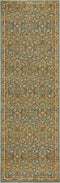 Dining Room Rugs - 63" X 91" X 0.'5" Turquoise Polypropylene Rug