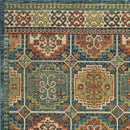 Best Carpet For Bedrooms - 118" X 158" X 0.'5" Teal Polypropylene Rug