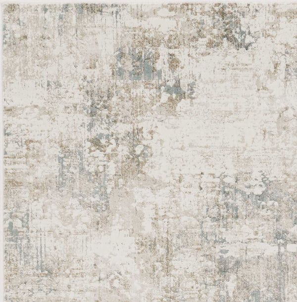 Living Room Rugs - 114" X 156" X 0.'25" Ivory Polypropelene / Viscose Rug