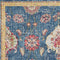 Blue Rug - 94" X 134" X 0.'25" Blue Polypropylene Rug
