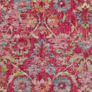 Pink Rug - 118" X 158" X 0.'25" Pink Polypropelene Rug