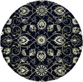 Navy Blue Rug - 60" X 90" X 0.'25" Navy Polypropelene Rug