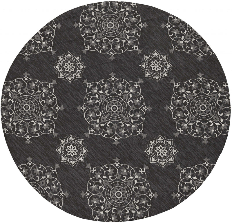 Bedroom Carpet Ideas - 60" X 90" X 0.'25" Charcoal Polypropelene Rug