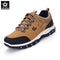 38-47 Spring Autumn Men Casual Shoes Breathable Men Shoes Plus Size PU Leather Upper Durable Rubber Outsole Lace-up Footwear-Black-11-JadeMoghul Inc.