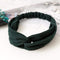38 Colors Cross Top Knot Headband For Women Girl Hair Bands Solid Elastic Twist Headbands Fashion Cross Hair Accessories Turban AExp