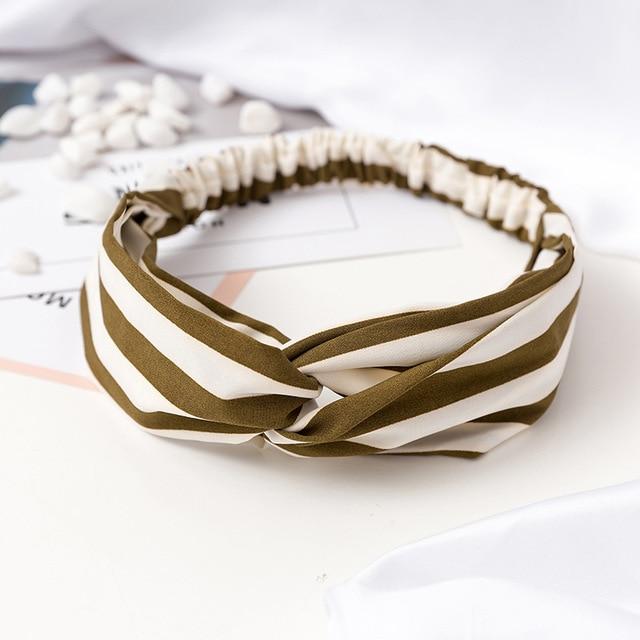 38 Colors Cross Top Knot Headband For Women Girl Hair Bands Solid Elastic Twist Headbands Fashion Cross Hair Accessories Turban AExp