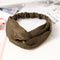 38 Colors Cross Top Knot Headband For Women Girl Hair Bands Solid Elastic Twist Headbands Fashion Cross Hair Accessories Turban AExp