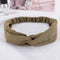 38 Colors Cross Top Knot Headband For Women Girl Hair Bands Solid Elastic Twist Headbands Fashion Cross Hair Accessories Turban AExp