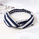 38 Colors Cross Top Knot Headband For Women Girl Hair Bands Solid Elastic Twist Headbands Fashion Cross Hair Accessories Turban AExp