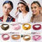 38 Colors Cross Top Knot Headband For Women Girl Hair Bands Solid Elastic Twist Headbands Fashion Cross Hair Accessories Turban AExp