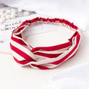 38 Colors Cross Top Knot Headband For Women Girl Hair Bands Solid Elastic Twist Headbands Fashion Cross Hair Accessories Turban AExp
