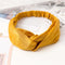 38 Colors Cross Top Knot Headband For Women Girl Hair Bands Solid Elastic Twist Headbands Fashion Cross Hair Accessories Turban AExp