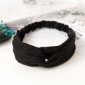 38 Colors Cross Top Knot Headband For Women Girl Hair Bands Solid Elastic Twist Headbands Fashion Cross Hair Accessories Turban AExp