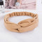 38 Colors Cross Top Knot Headband For Women Girl Hair Bands Solid Elastic Twist Headbands Fashion Cross Hair Accessories Turban AExp