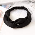 38 Colors Cross Top Knot Headband For Women Girl Hair Bands Solid Elastic Twist Headbands Fashion Cross Hair Accessories Turban AExp