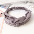 38 Colors Cross Top Knot Headband For Women Girl Hair Bands Solid Elastic Twist Headbands Fashion Cross Hair Accessories Turban AExp